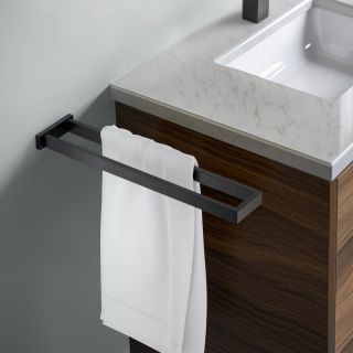 Полотенцедержатель двойной Timo Selene 14052/03 чёрный матовый